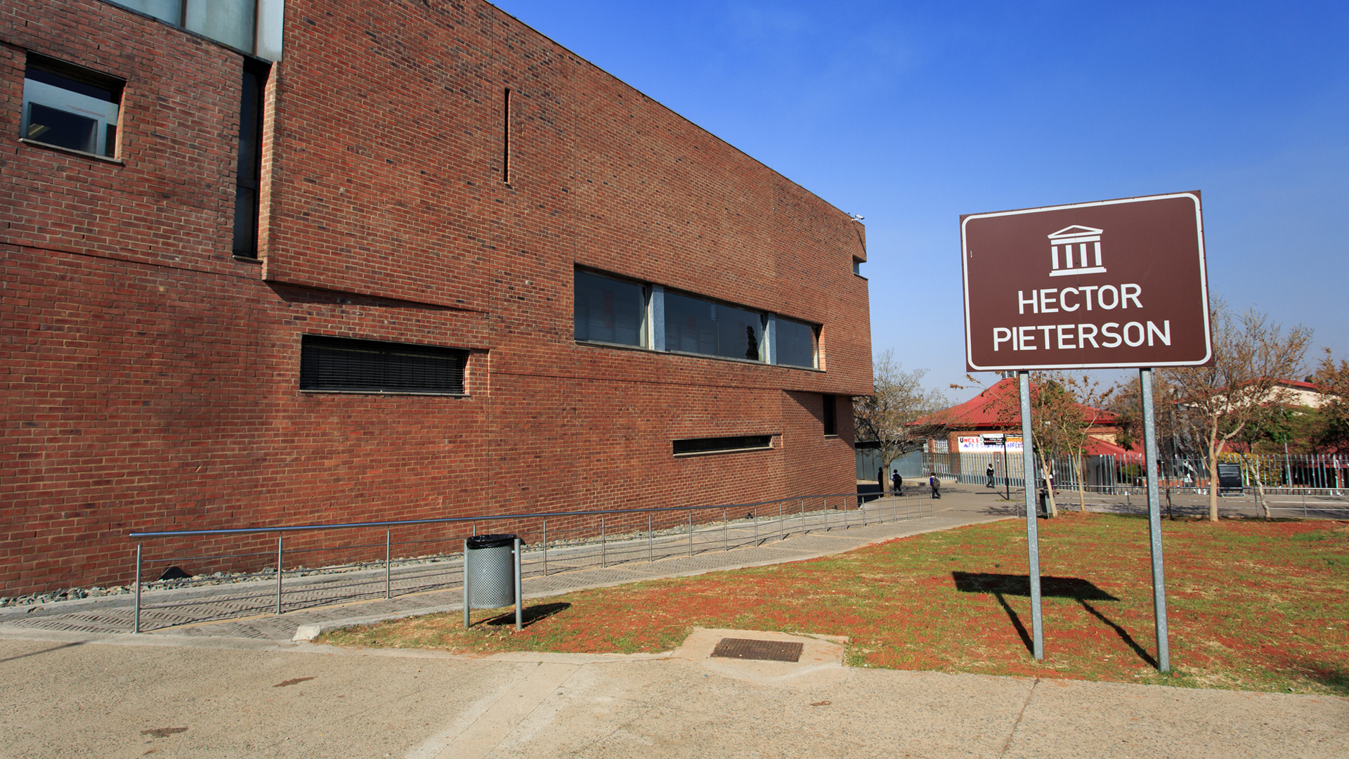 <p>The Hector Pieterson Museum, named after a 13-year-old student slain by police during the Soweto Uprising of 1976, becomes the first museum to open in Soweto.</p>